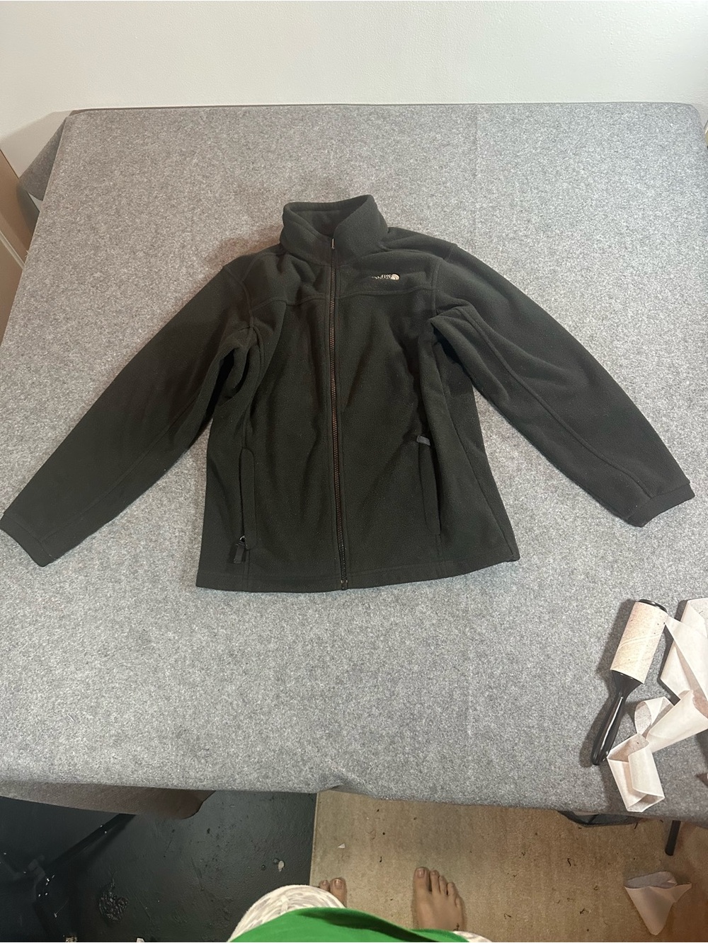 The North Face Black Full-Zip Fleece Jacket